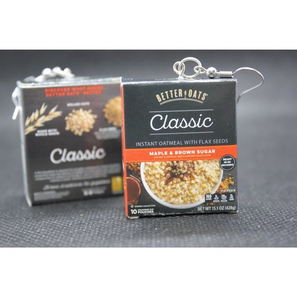 Mini Brands / Better Oats -Classic earrings - Picture 11 of 11